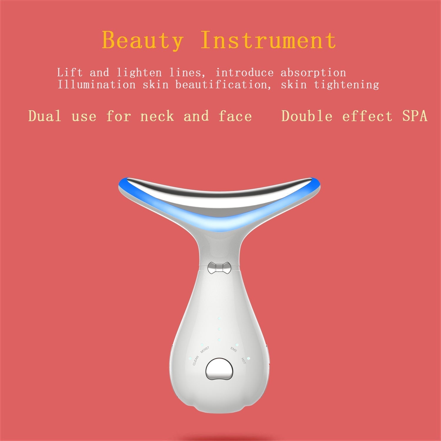 color light neck beauty instrument