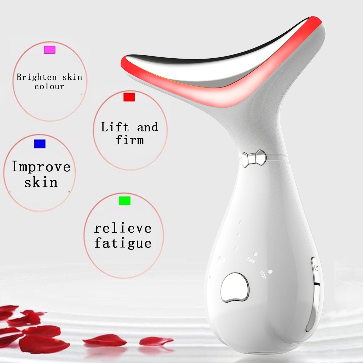 color light neck beauty instrument